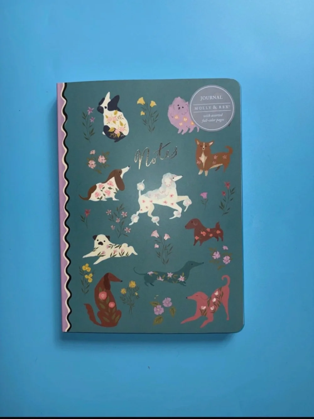 Molly & Rex Dogs Softcover Journal New